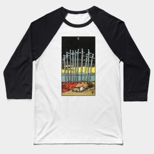 TEN OF SWORDS Baseball T-Shirt